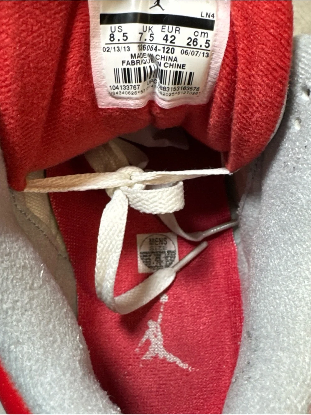 Jordan size brand
